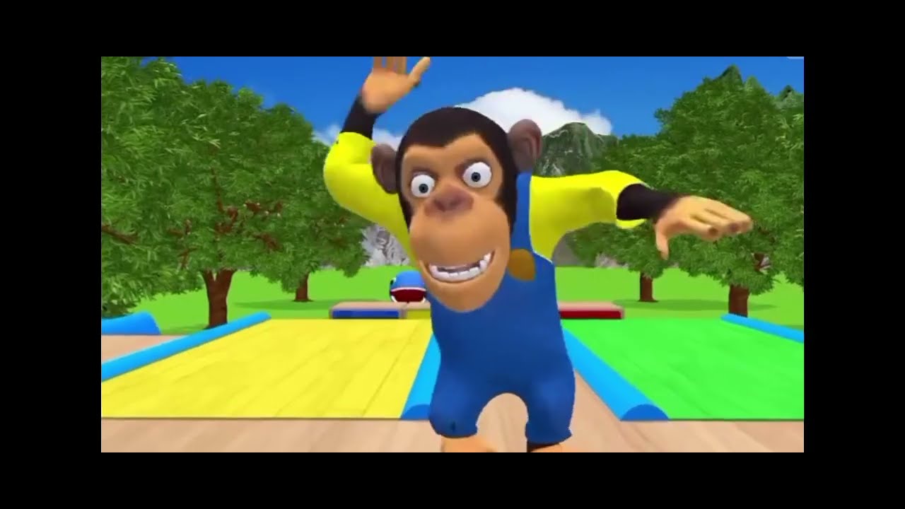 Long Slide Game With Cow Elephant Gorilla Hippopotamus Tiger - Animal king 3D - Funny 3d Animals