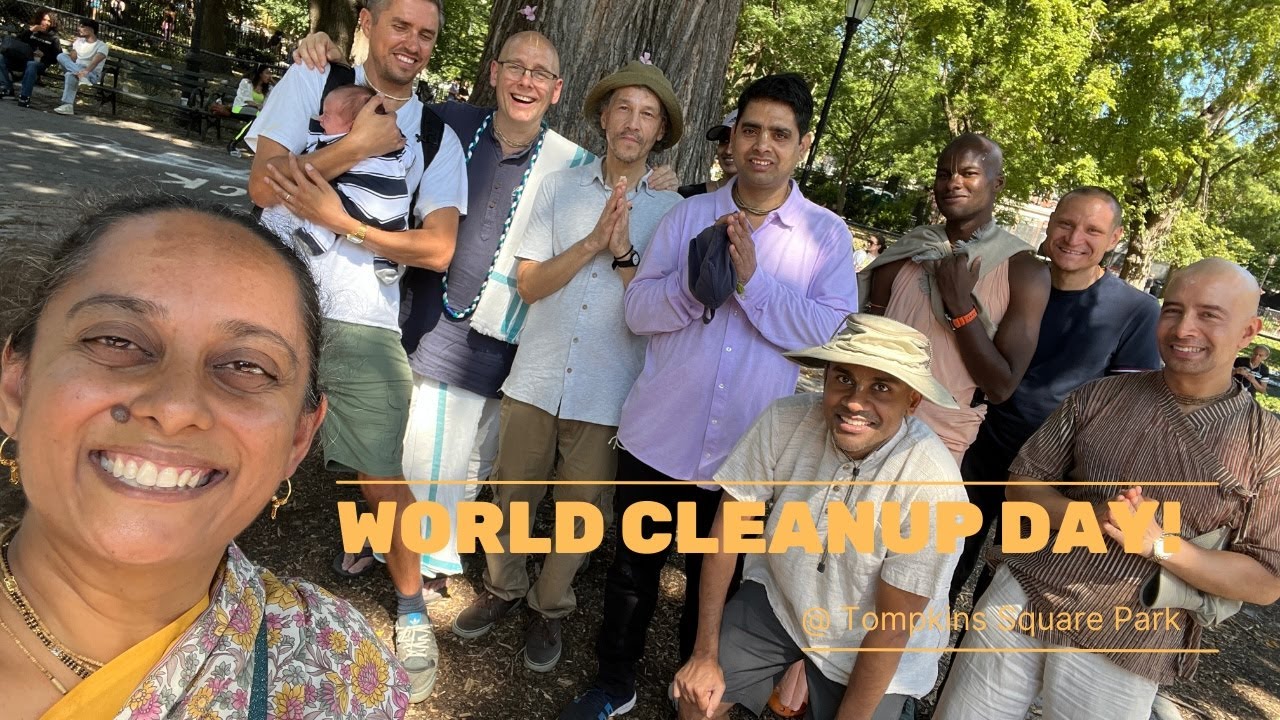 Bhakti Vision: World Cleanup Day