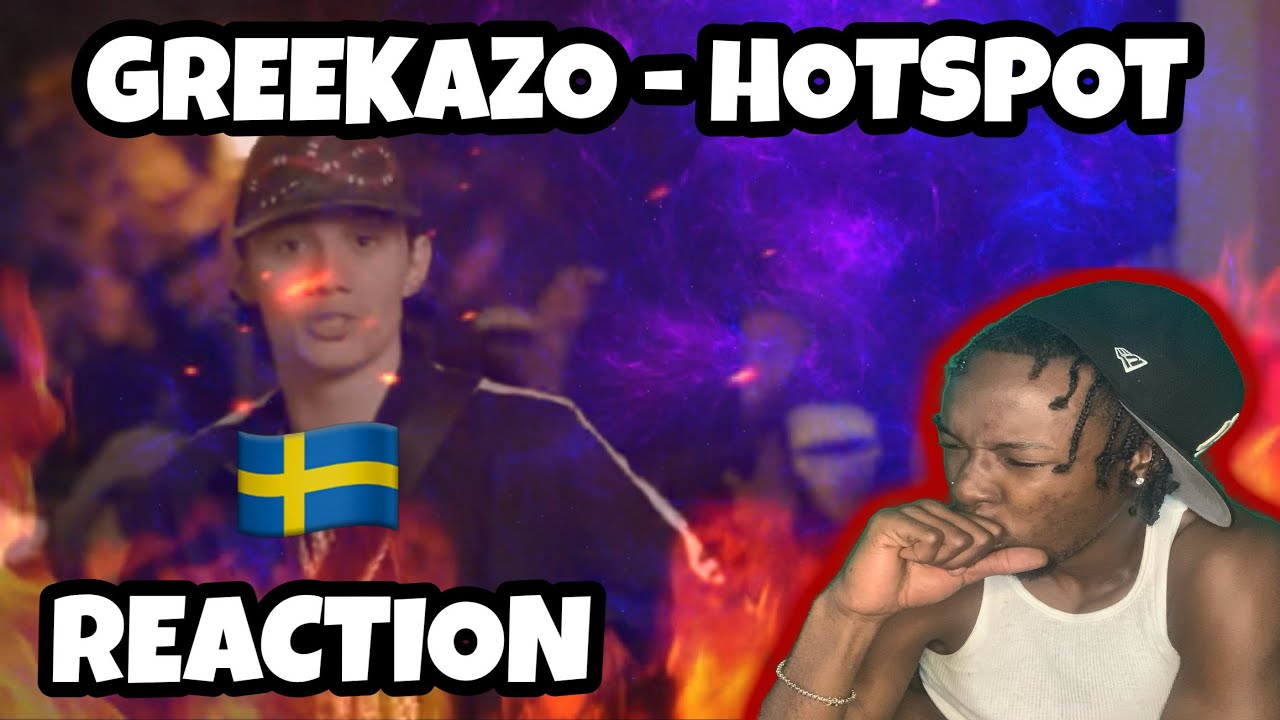 AMERICAN REACTS TO SWEDISH DRILL RAP! Greekazo - HotSpot (OFFICIAL MUSICVIDEO) REACTION