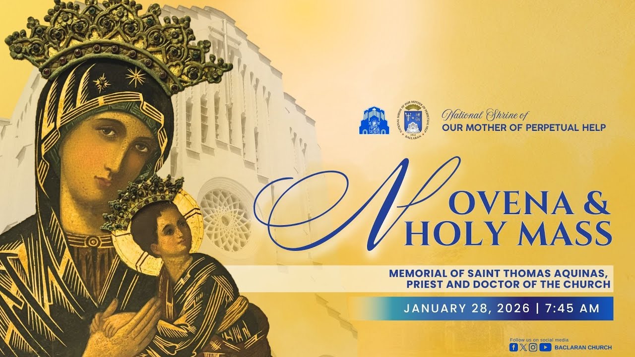 Baclaran Church: Memorial of Saint Thomas Aquinas, Priest and Doctor of the Church