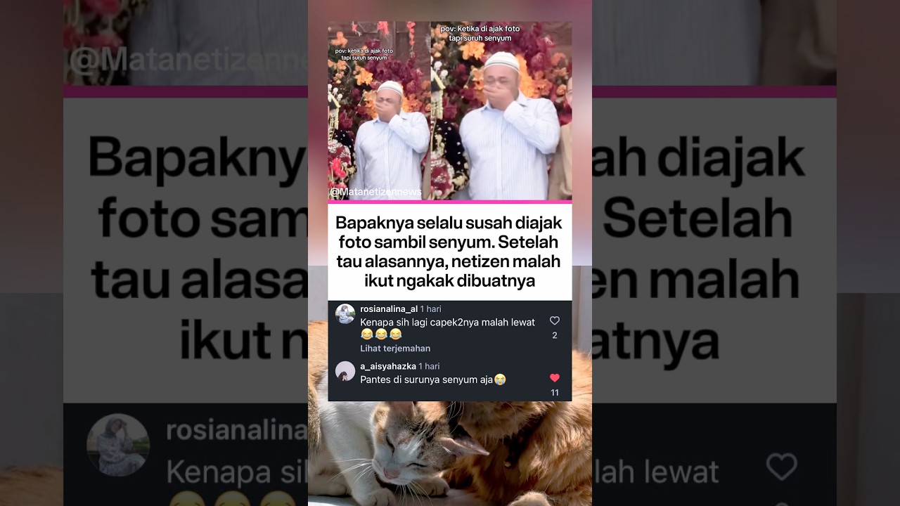 Alasan Bapak Tak Mau Senyum #viral #masukberanda