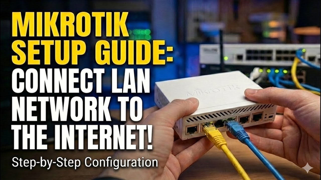 MikroTik RouterOS Подключите сеть LAN к Интернету