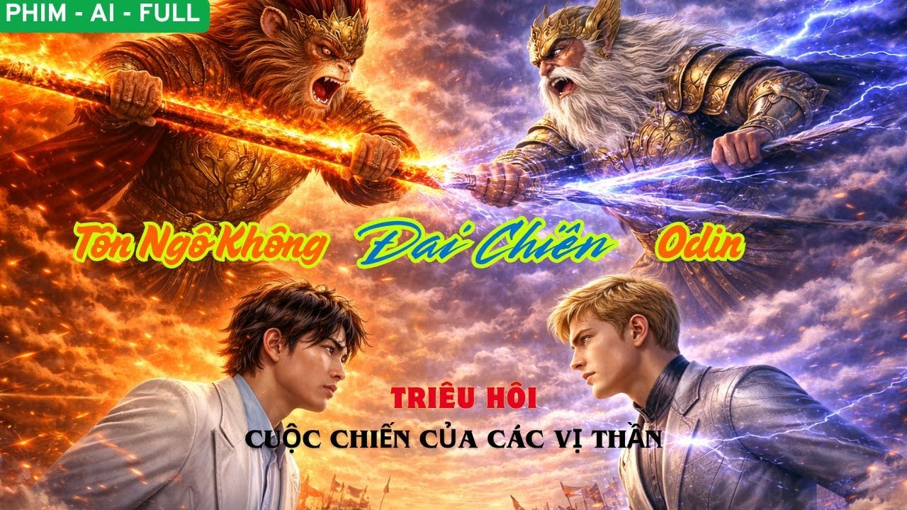 (CÓ KÊT)  MỞ ĐẦU - ĐẠI THÁNH TÔN NGÔ KHÔNG NHẬP THỂ - ĐẠI CHIÊN VỚI THẦN SẤM ODIN ( FULL )