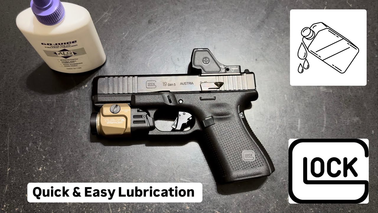 How To Oil and Lubricate Your Glock Pistol