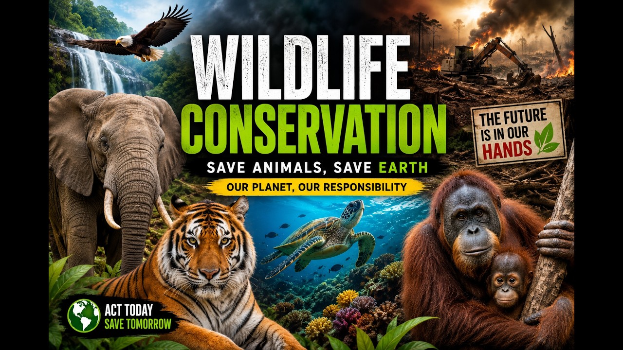 Wildlife Conservation Documentary 2026 | Saving Endangered Animals & Protecting Earth&rsquo;s Biodiversity