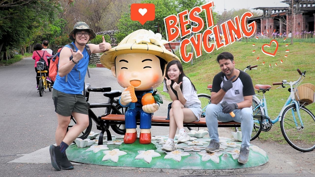 Cycling in Taichung Hou Feng | 11 KM  bicycle Tour | Taiwan