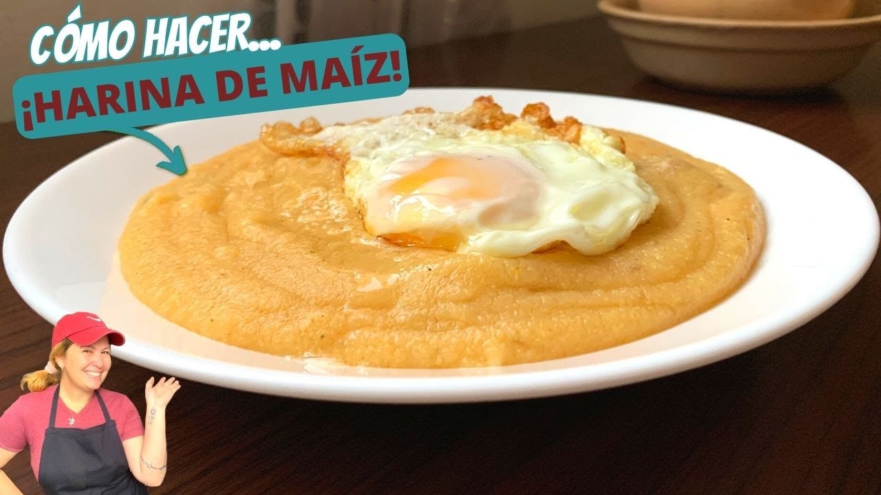 Cómo hacer HARINA de MAIZ CRIOLLA Receta Fácil  y Deliciosa