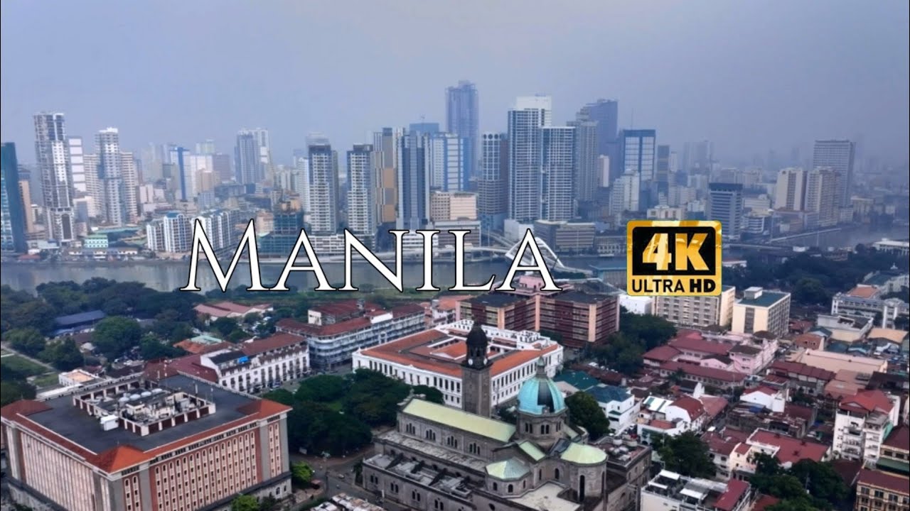 Manila, Capital of Philippines 🇵🇭 by drone
