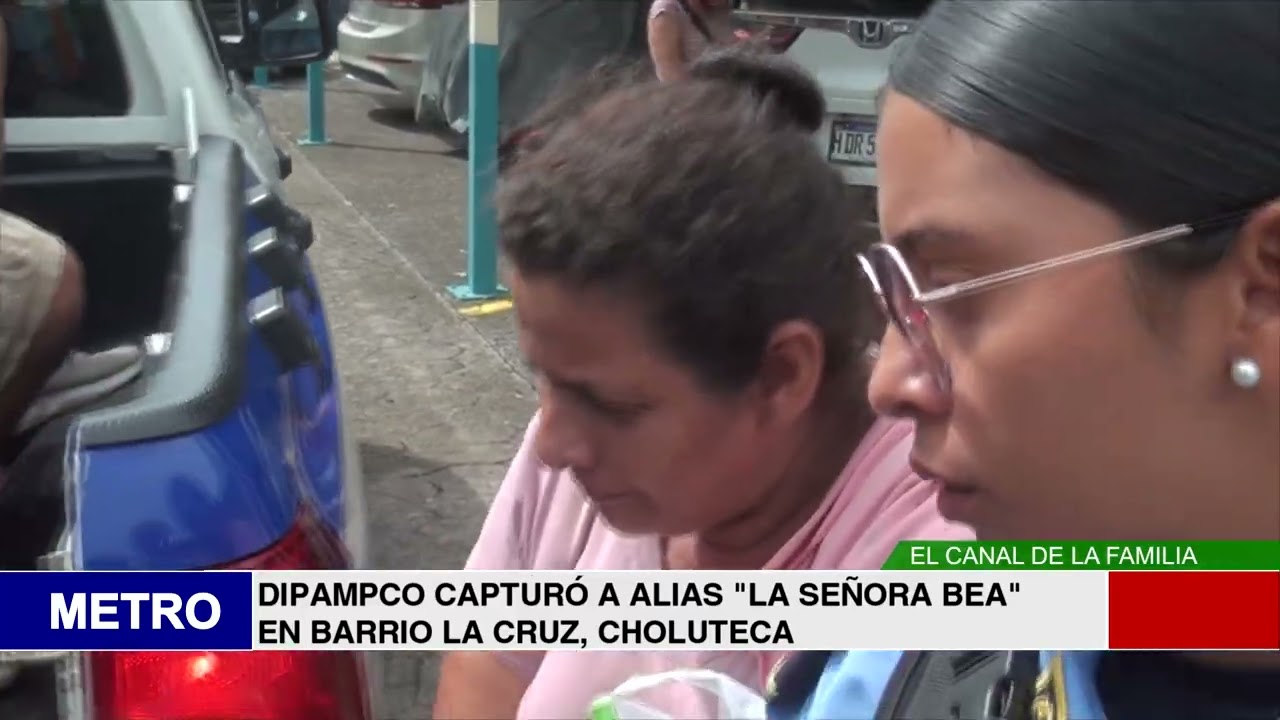 DIPAMPCO CAPTURÓ A ALIAS LA SEÑORA BEA EN BARRIO LA CRUZ, CHOLUTECA