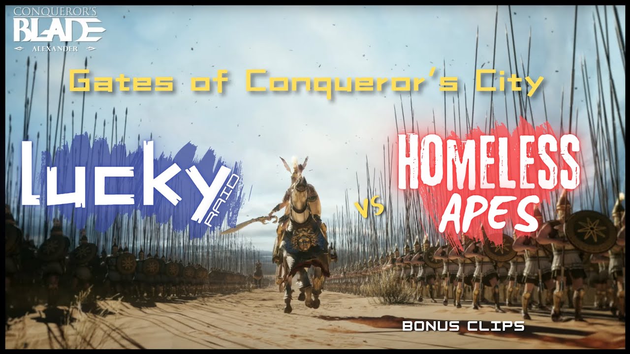 Lucky on CC Gates | TW Montage | PANZER Alliance | Alexander S20 | Conqueror's Blade 2k/1440p
