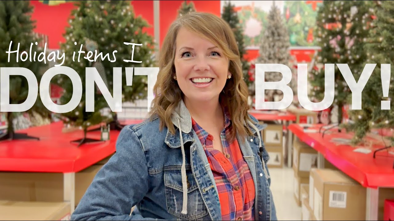 15 Holiday Items I Won't Buy this Year