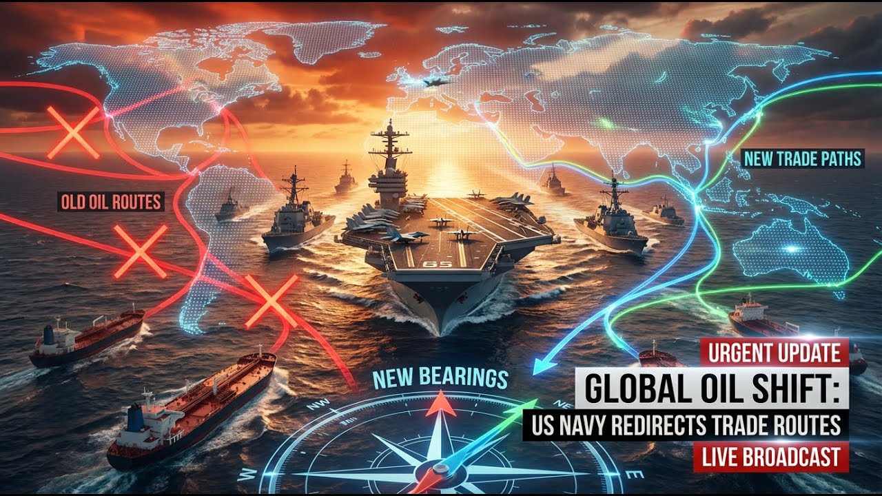 How U.S. Naval Power Is Redrawing Global Oil Trade Routes