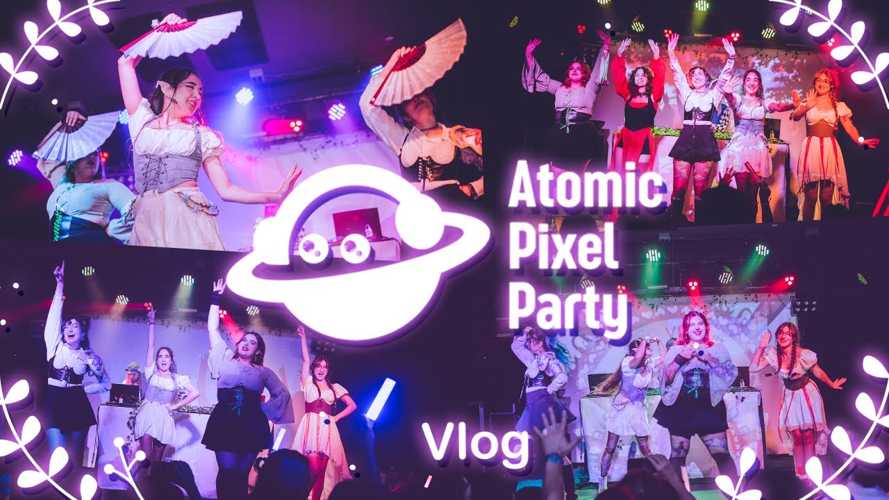 【aiRis】 Delirios y fantasías medievales (Atomic Pixel Party) 🧝⚔️【Vlog】