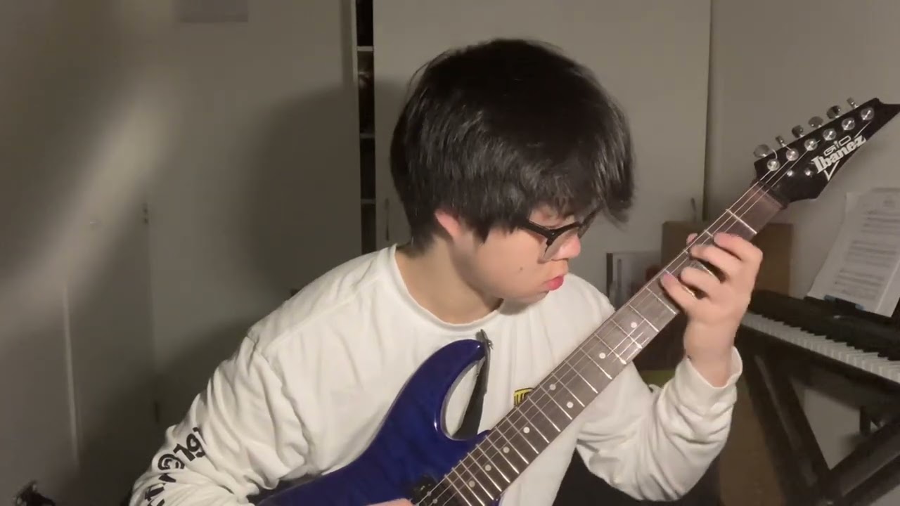 17 yo Christmas night solo jazz improvisation