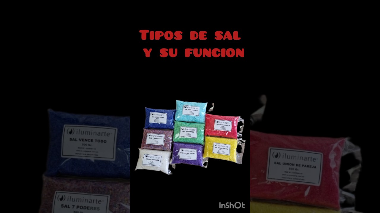 tipos de sal exoterica y sufuncion
