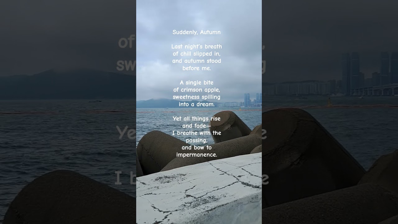 #Comforting Poem #Emotional Poem #Korean Poem #Healing Mind