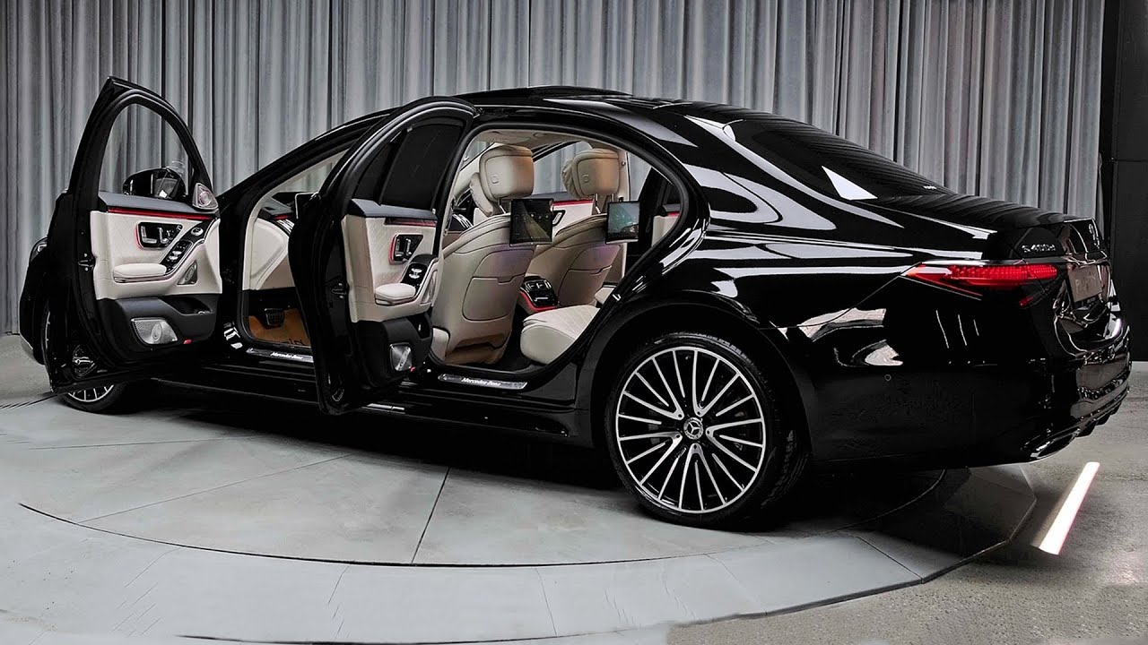2021 Mercedes S-Class - Детали экстерьера и интерьера (Детализированный седан Супер Роскошь)