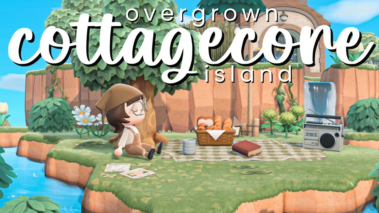 A Overgrown Cottagecore Island | Ferncliffe ACNH Dream Address Tour