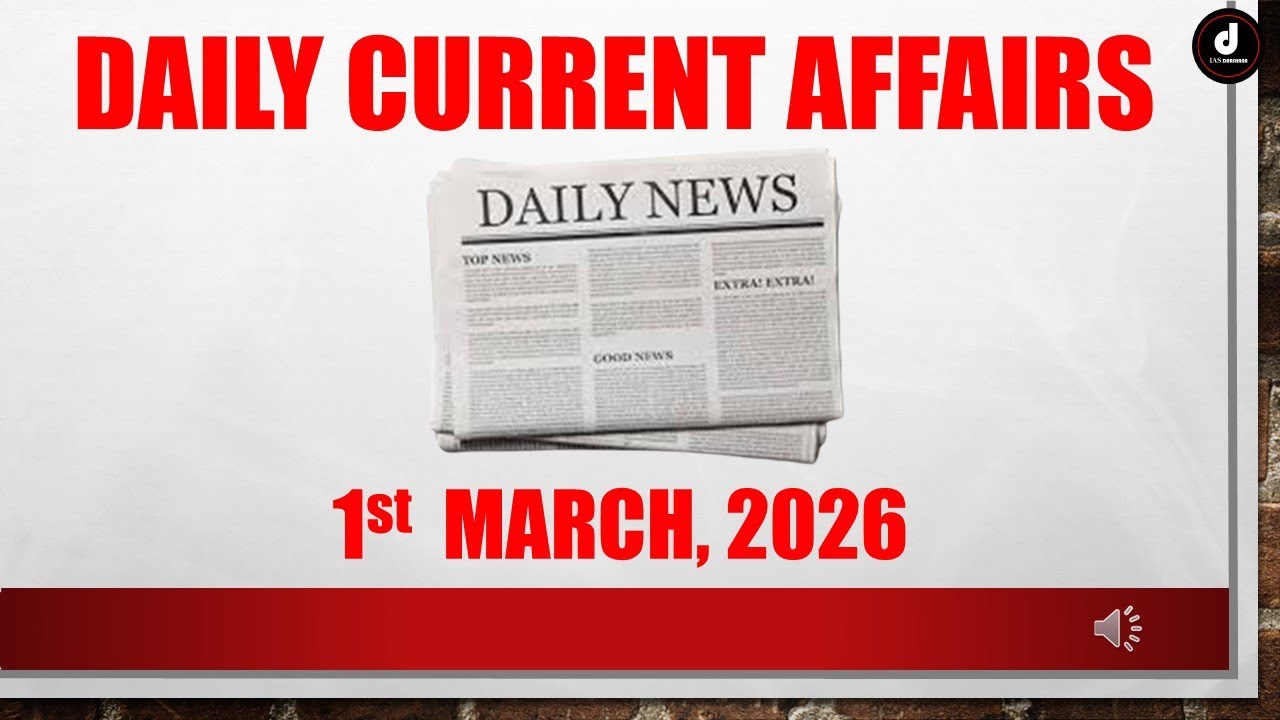  New Current Affairs ✨