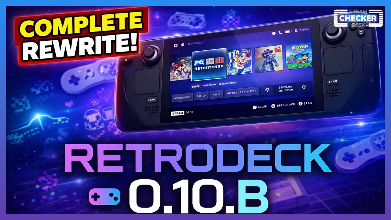 RetroDECK 0.10.B ist komplett neu – bestes Retro-Setup fürs Steam Deck?