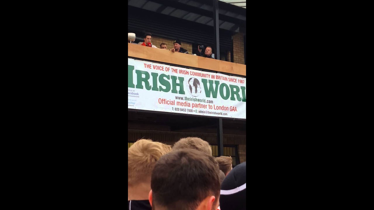 Acceptance Speech Senior Fottball Final 2015 London GAA - Tir Chonaill Gaels