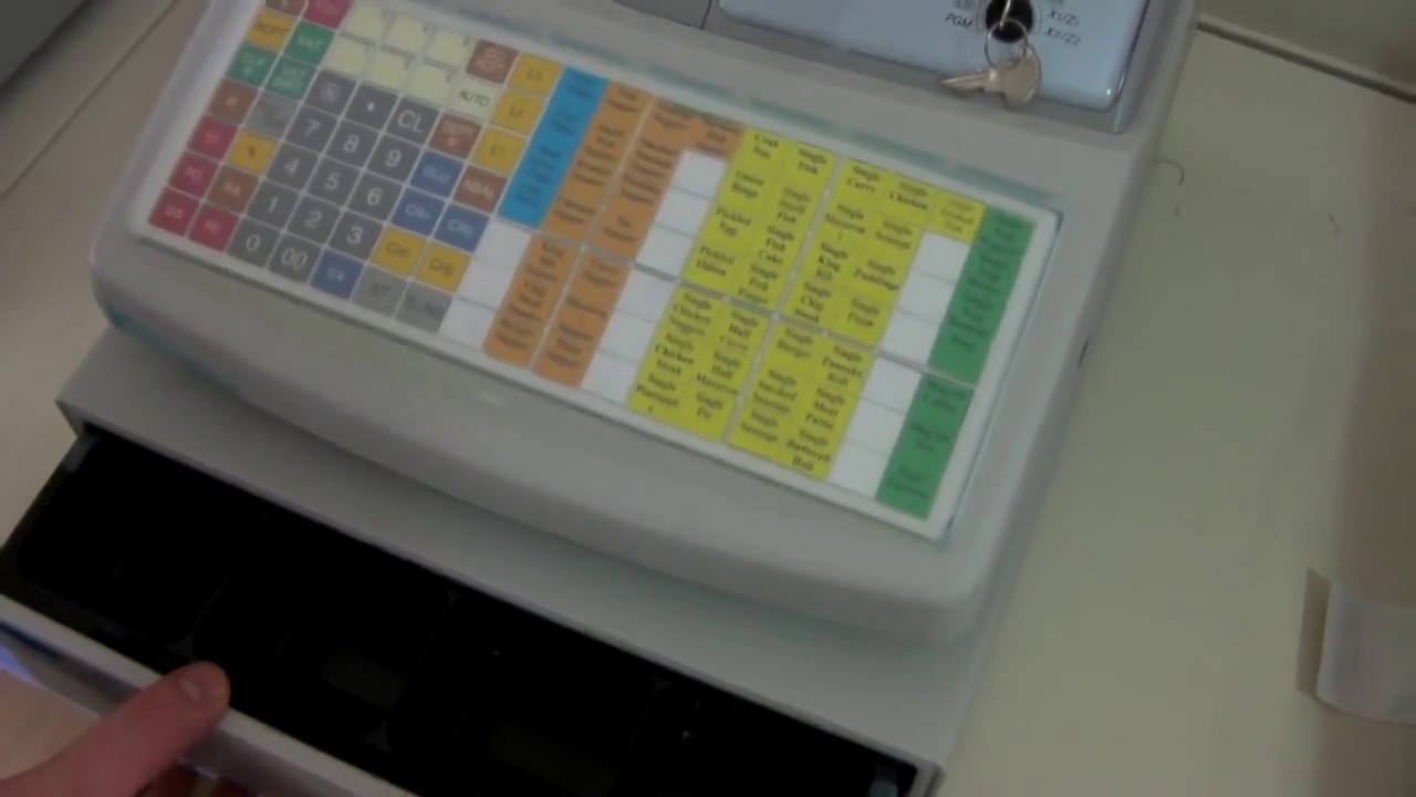 Sharp XE-A213 / XEA213 / XEA213b Cash Register How To Use Tutorial & Sales Demonstration