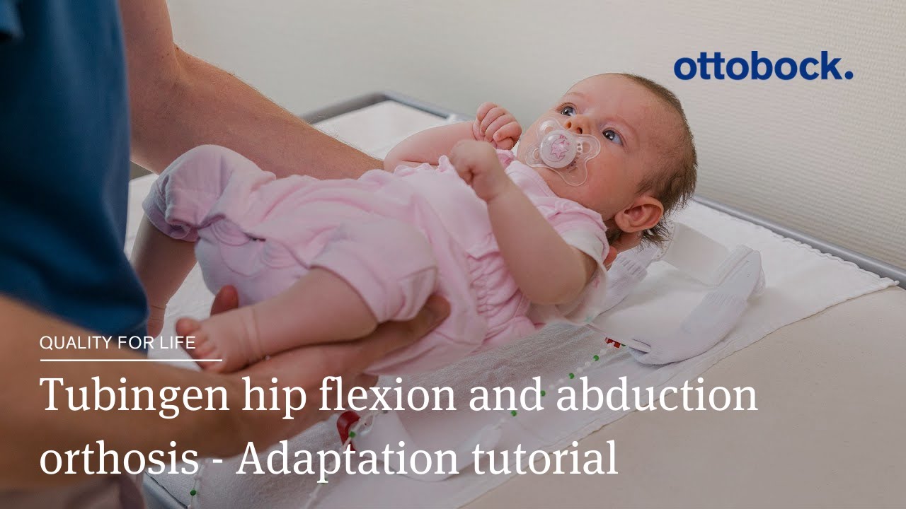 Tubingen hip flexion and abduction orthosis - Adaptation tutorial | Ottobock