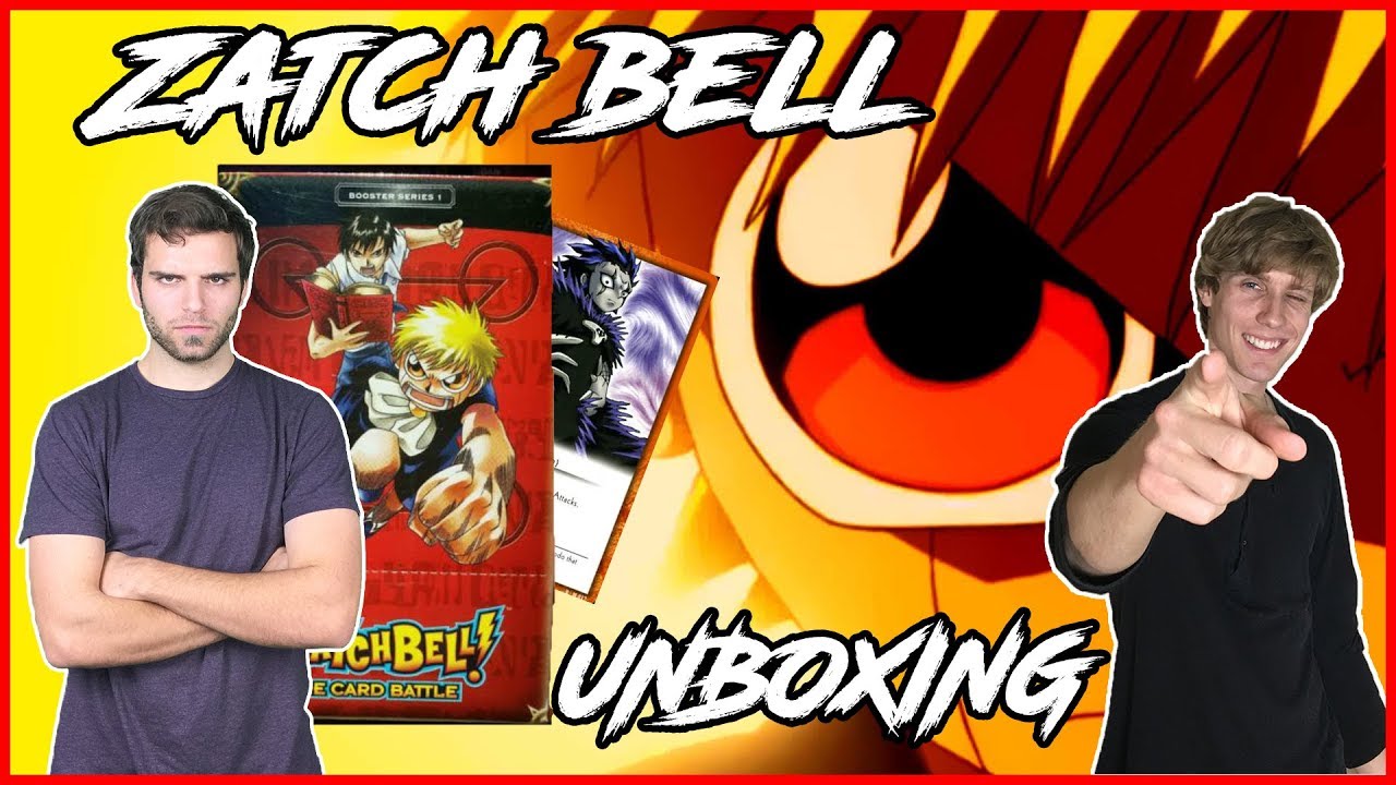 EPIC Zatch Bell TCG Unboxing & Review! OH BABY!! | Rare Hunters w/SimplyUnlucky