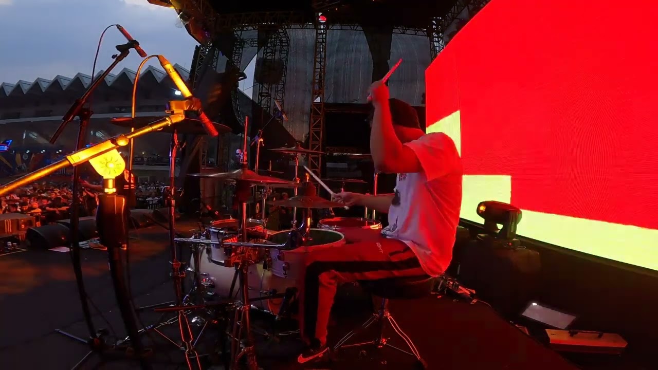 CINTA GILA - Drum Cam at Mandiri Fest 2022