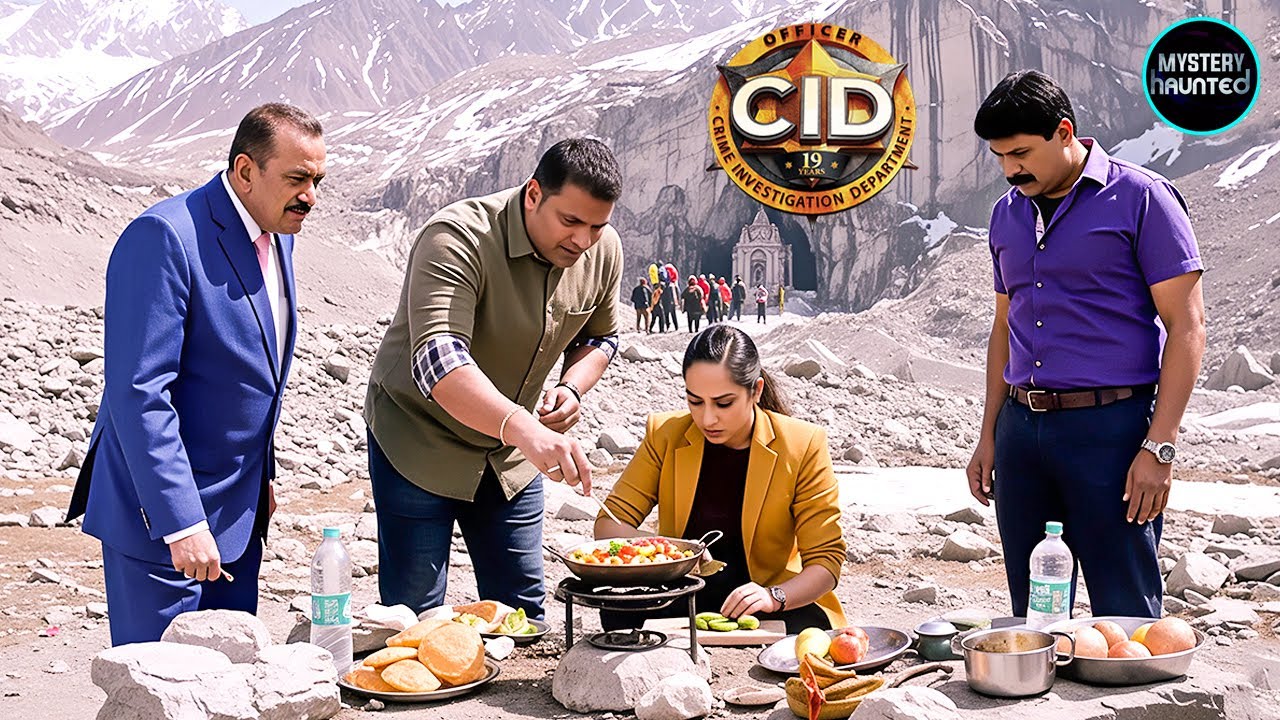 अमर नाथ गुफा के बाहर CID Team खाना बनाकर रखी मुजरिम  पर नजर || CID New Episode || CID Alert