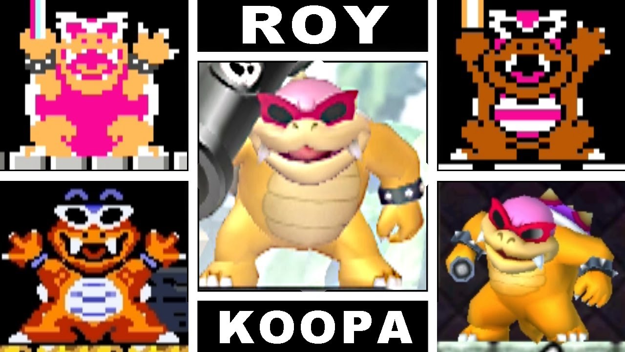 Evolution Of Roy Koopa Boss Fights In Mario's Main Series (1988-2020)