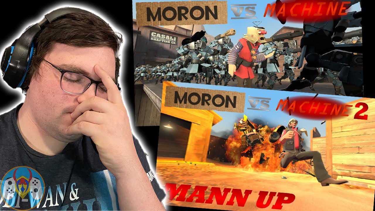 They're All Idiots! Moron VS Machine 1 & 2 [SFM] Reaction