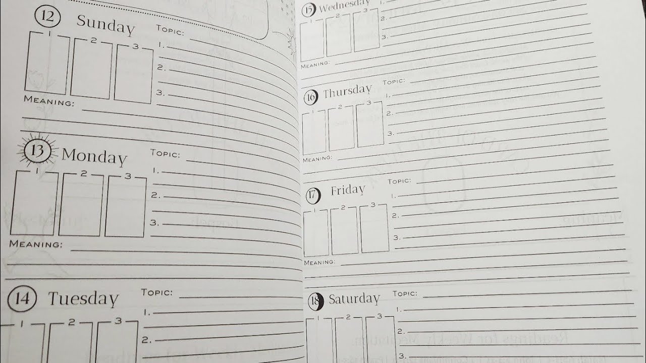 The FIRST Tarot Planner for Christian Witches! | 2025 Christian Tarot Planner