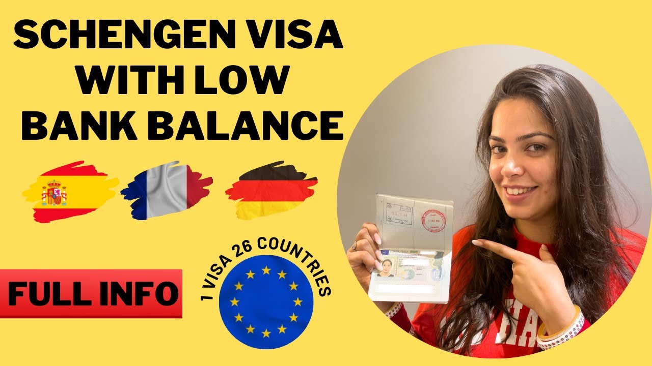 SCHENGEN VISA with low bank balance | Documents Required, Cover Letter, Sponsored Visa