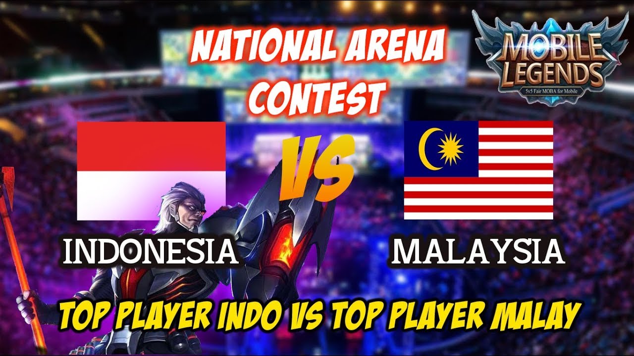 Kolaborasi Top Player Indonesia Barsatu Lawan Top Player Malaysia di National Arena Contets
