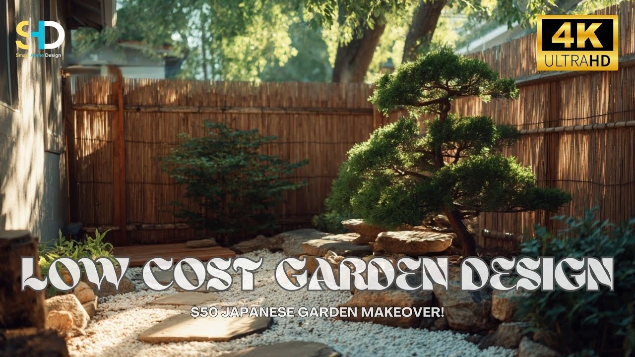$50 Japanese Garden Transformations | Budget Landscaping Ideas That Work