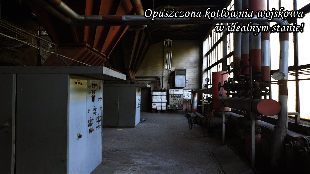 KOTŁOWNIA WOJSKOWA - zachowana w idealnym stanie!