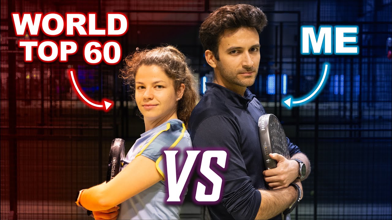 PRO PADEL PLAYER CHALLENGES ME TO A 1V1 (Ft Monica Gomez)