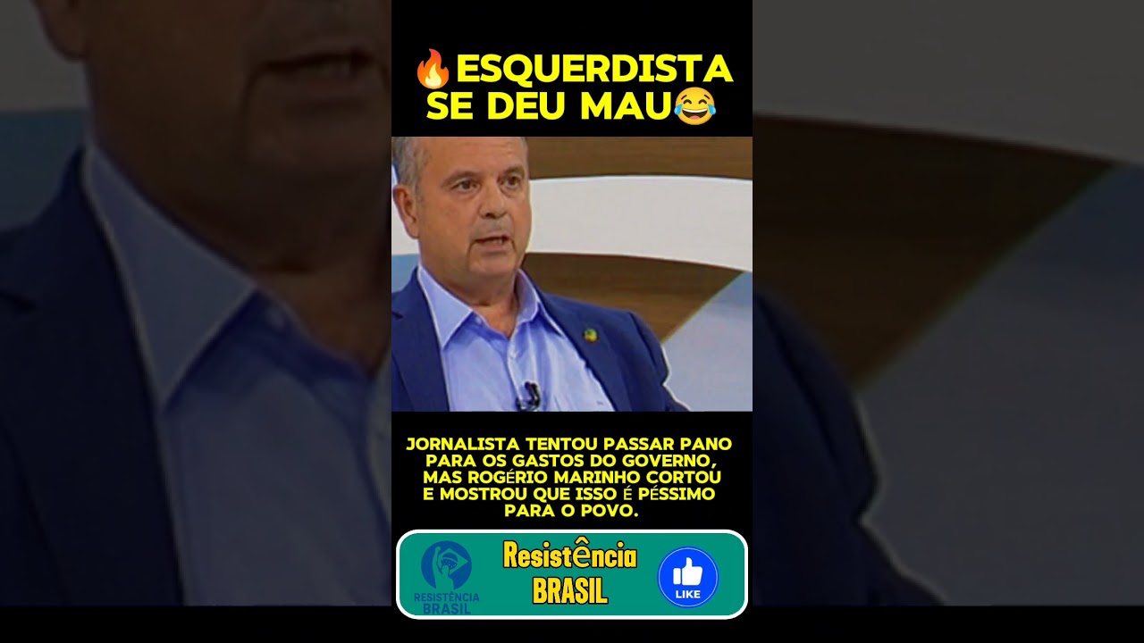 🔥 JORNALISTA militante se deu MAU 🇧🇷😂.