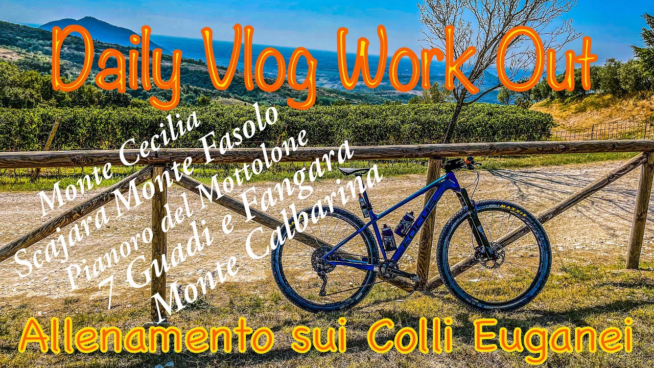 Daily Vlog - Work out - Allenamento in Mtb sui Colli Euganei
