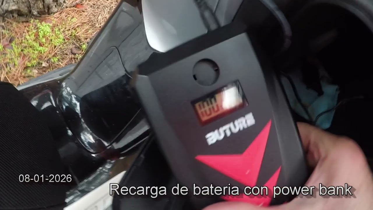 RECARGA BATERIA DE UNA ZONTES 350E