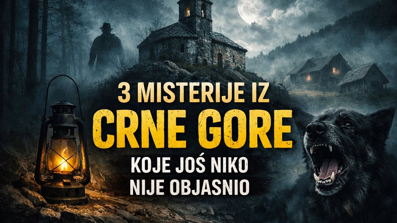 GODINAMA NIKO NIJE ZNAO ODGOVOR - ISTRAŽUJEMO TRI TAJANSTVENOSNE PRIČE CRNE GORE
