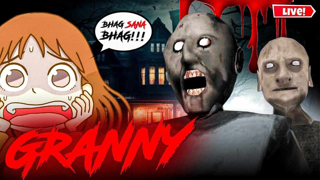 Live Horror Game Granny #shortlive #granny #shorts #shortsfeed #funny #viral #trending #kamlagame