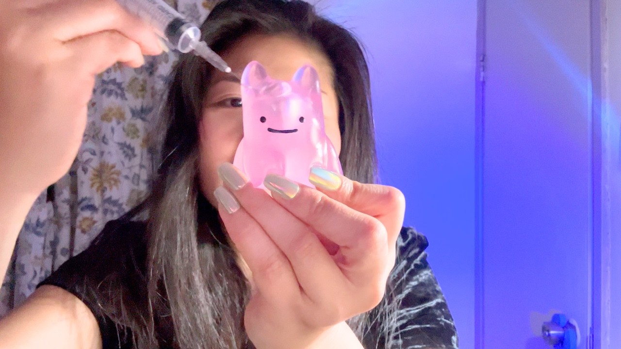 Momo ASMR |  Failed Experiment? I tried to inflate these jelly toys but it didn't work......