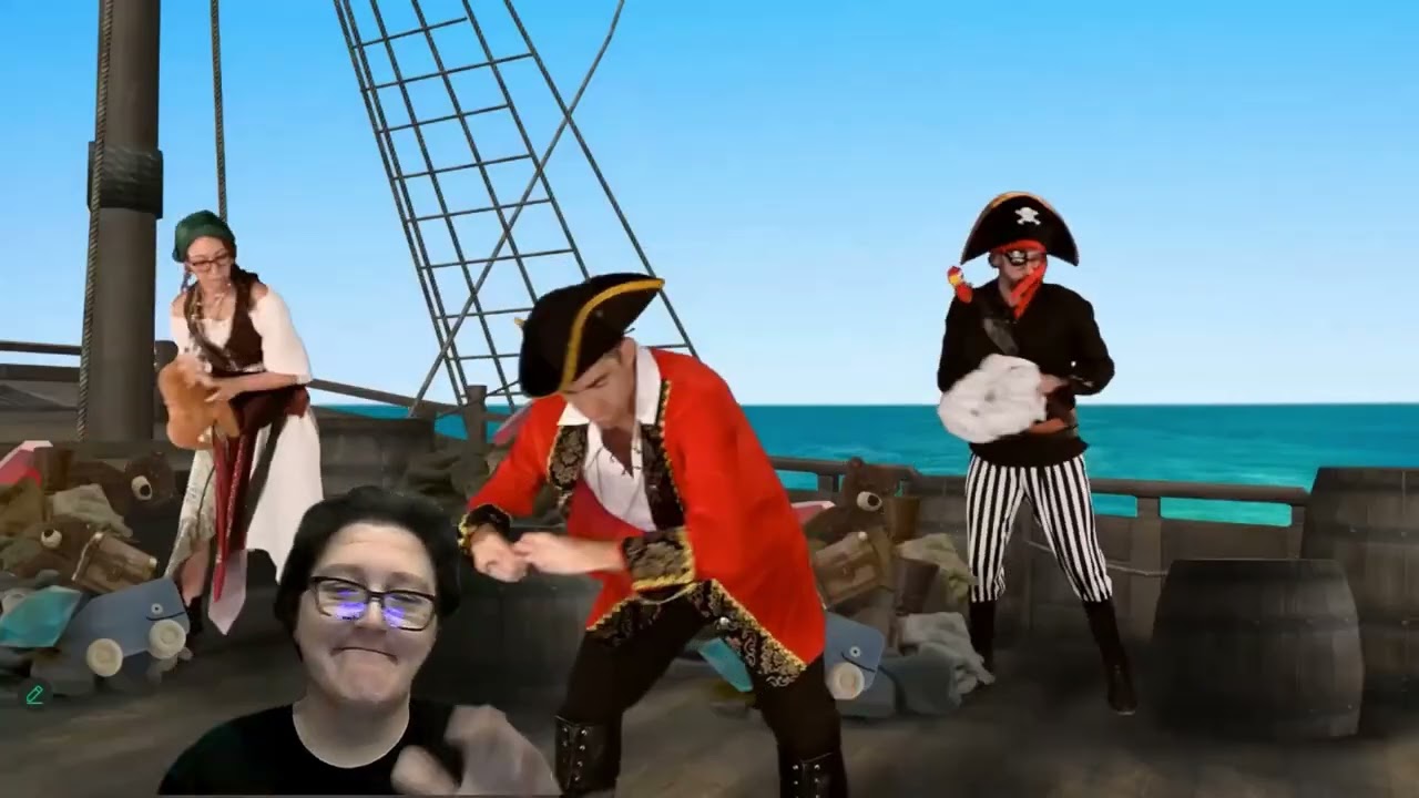 Danny Go Swab the Deck with drums