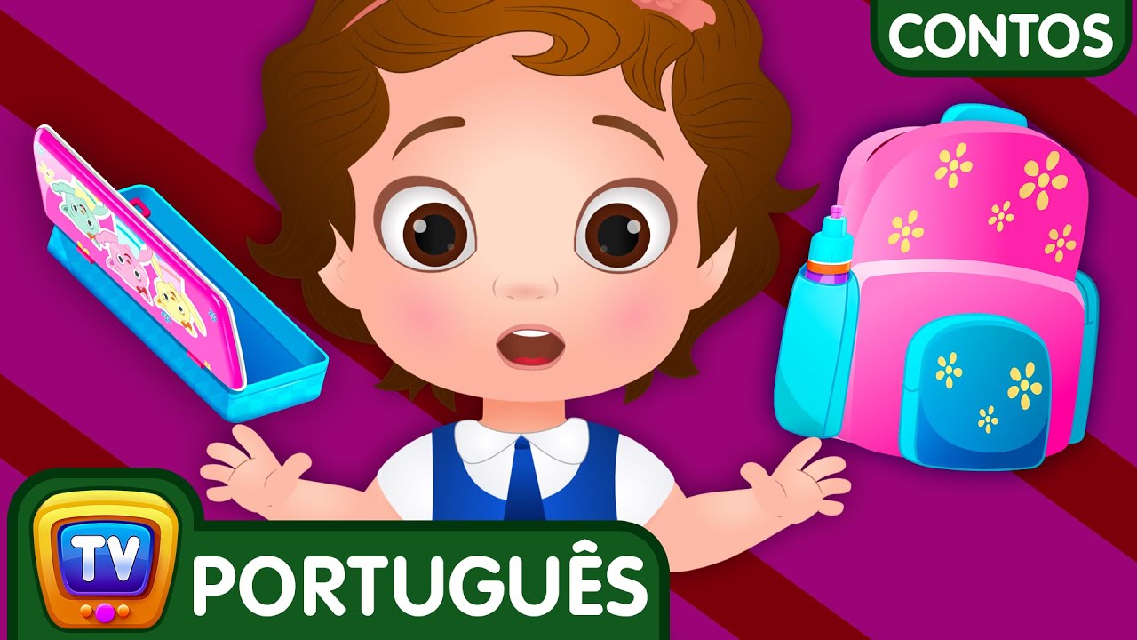 ChuChu Perde Material Escolar (ChuChu Loses School Supplies)  ChuChu TV Contos Infantis