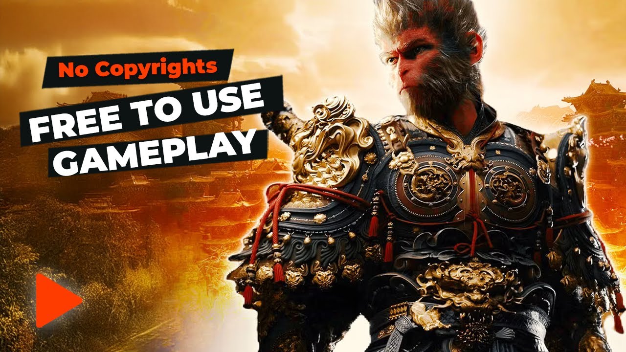 Black Myth: Wukong – Free to Use Gameplay (Defeating the Tiger Vanguard Boss)