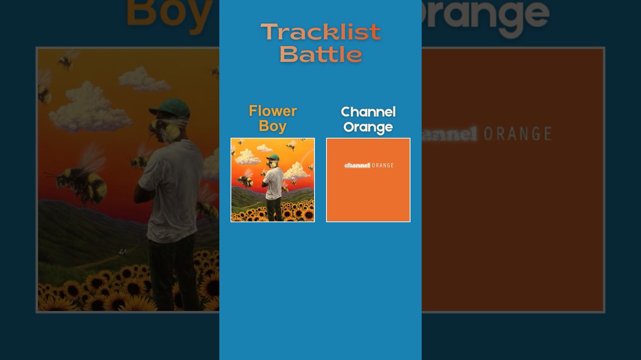 Tracklist Battle: Flower Boy vs Channel Orange 
