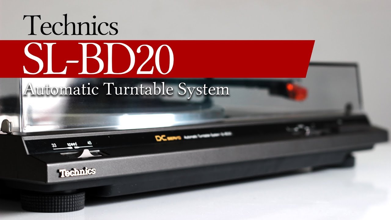 Technics SL-BD20 Turntable