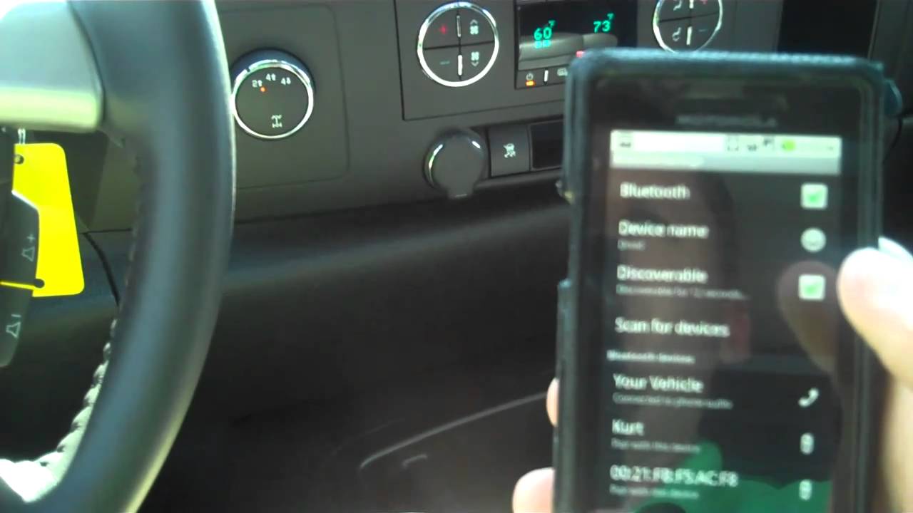 Как использовать Bluetooth в вашем автомобиле GM